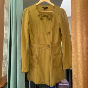 Cotton trench style coat